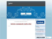 Tablet Screenshot of casazul.wordpress.com