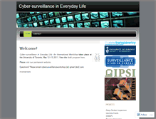 Tablet Screenshot of cybersurveillanceworkshop.wordpress.com