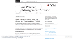 Desktop Screenshot of lawfirmsuccess.wordpress.com