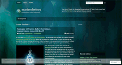 Desktop Screenshot of mariaceleste19.wordpress.com