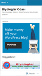 Mobile Screenshot of biyologlarodasi.wordpress.com