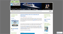 Desktop Screenshot of cruisetravelescape.wordpress.com