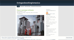 Desktop Screenshot of livingandworkinginmexico.wordpress.com