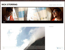 Tablet Screenshot of nickstorring.wordpress.com