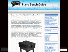 Tablet Screenshot of grandpianobench.wordpress.com