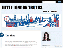 Tablet Screenshot of littlelondontruths.wordpress.com