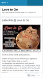 Mobile Screenshot of love2go.wordpress.com