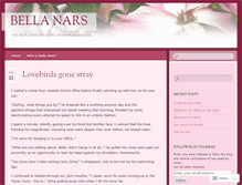 Tablet Screenshot of bellanars.wordpress.com