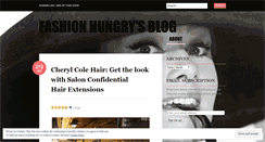 Desktop Screenshot of fashionhungry.wordpress.com