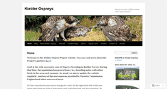 Desktop Screenshot of kielderospreys.wordpress.com