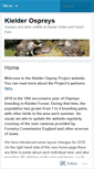 Mobile Screenshot of kielderospreys.wordpress.com