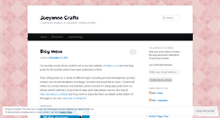 Desktop Screenshot of joeyannecrafts.wordpress.com