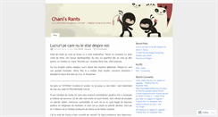 Desktop Screenshot of chanicthau.wordpress.com