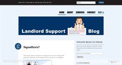 Desktop Screenshot of landlordsupport.wordpress.com