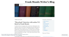 Desktop Screenshot of frankmundo.wordpress.com