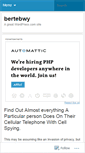 Mobile Screenshot of bertebwy.wordpress.com