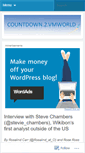 Mobile Screenshot of countdown2vmworld.wordpress.com