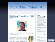 Tablet Screenshot of countdown2vmworld.wordpress.com