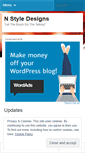 Mobile Screenshot of nstyledesigns.wordpress.com