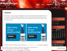 Tablet Screenshot of nstyledesigns.wordpress.com