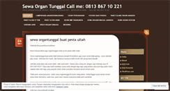 Desktop Screenshot of organtunggal.wordpress.com