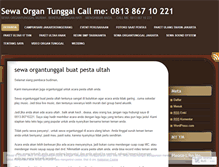 Tablet Screenshot of organtunggal.wordpress.com