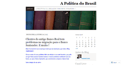 Desktop Screenshot of brasilpolitico.wordpress.com