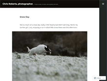 Tablet Screenshot of crobertsphoto.wordpress.com