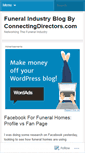 Mobile Screenshot of connectingdirectors.wordpress.com
