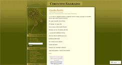 Desktop Screenshot of circuitosagrado.wordpress.com