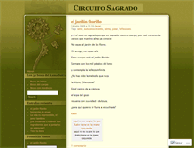 Tablet Screenshot of circuitosagrado.wordpress.com