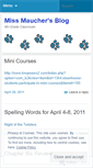 Mobile Screenshot of jmaucher.wordpress.com