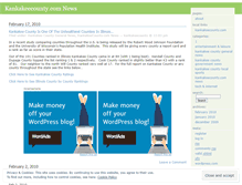 Tablet Screenshot of kankakeecounty.wordpress.com