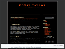 Tablet Screenshot of konsttavlor.wordpress.com