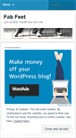 Mobile Screenshot of fabfeetonline.wordpress.com