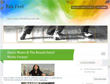 Tablet Screenshot of fabfeetonline.wordpress.com