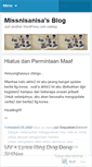 Mobile Screenshot of missnisanisa.wordpress.com