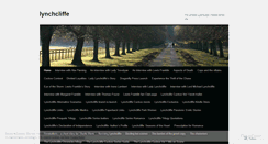 Desktop Screenshot of lynchcliffe.wordpress.com