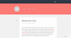 Desktop Screenshot of hypergridcafe.wordpress.com