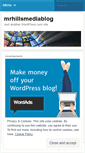 Mobile Screenshot of mrhillsmediablog.wordpress.com
