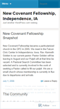 Mobile Screenshot of newcovenantfellowship.wordpress.com