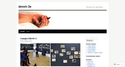 Desktop Screenshot of dessin2e.wordpress.com