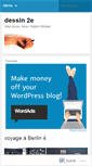 Mobile Screenshot of dessin2e.wordpress.com