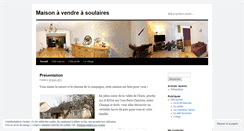 Desktop Screenshot of maisonavendreasoulaires.wordpress.com