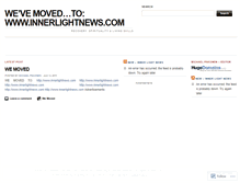 Tablet Screenshot of innerlightnews.wordpress.com