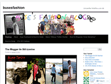 Tablet Screenshot of busesfashion.wordpress.com