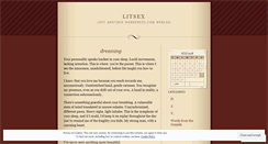 Desktop Screenshot of litsex.wordpress.com