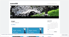 Desktop Screenshot of mamedi80.wordpress.com