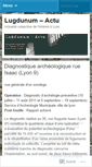 Mobile Screenshot of lugdunumactu.wordpress.com