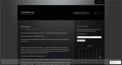 Desktop Screenshot of inedicibilis.wordpress.com